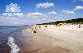 Pałanga Plaża Litwa Morze Bałtyckie