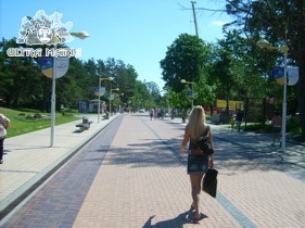 Pałanga Połąga Promenada na Molo Litwa