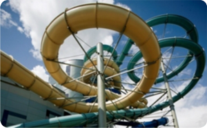 Aquapark Druskienniki Zjezdzalnie